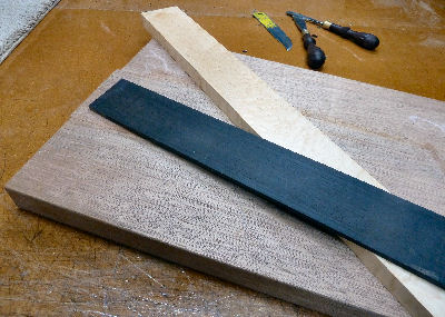 electric guitar building materials